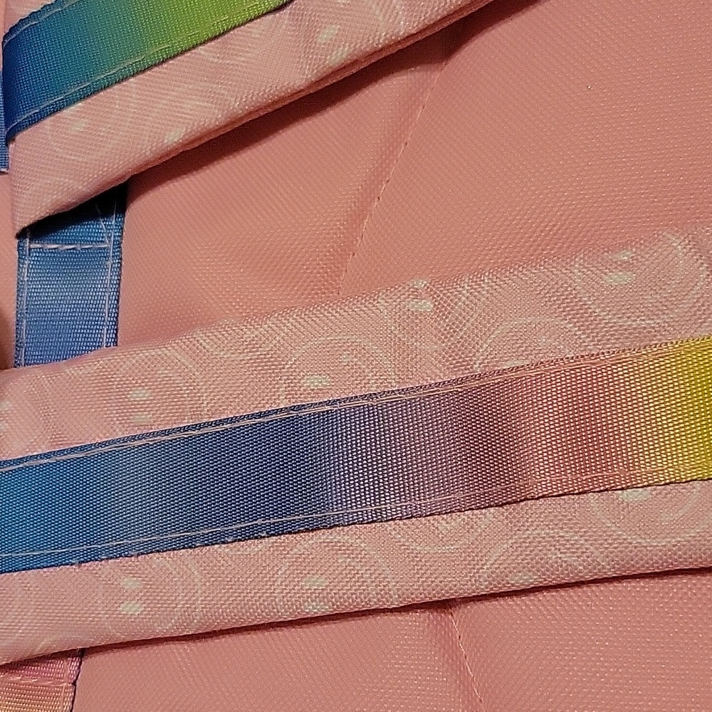 NWT Smiles & Rainbows 17" Backpack 🎒 ❤️ - Picture 4 of 5